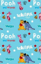 Load image into Gallery viewer, DISNEY WINNIE THE POOH 100% COTTON Toddler Size Duvet Cover Set 90 x 140 cm
